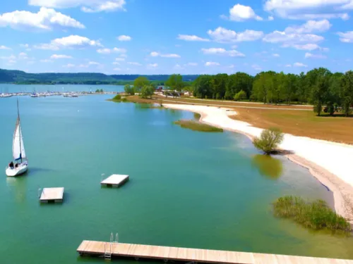 Carte Postale: le Lac de Madine