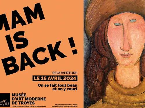 LE MUSÉE D'ART MODERNE DE TROYES ROUVRE SES PORTES !