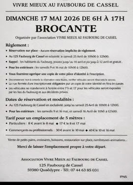 Brocante du faubourg de cassel 