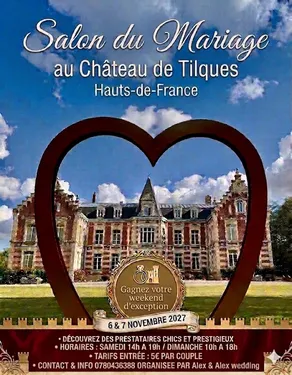 salon du mariage au château de tiques