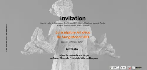 Conférence "La sculpture à l'Exposition internationale des Arts...