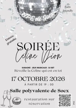 Soirée jeux musicaux Céline Dion 