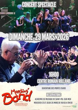 Concert spectacle Marching band et les demoiselles de...