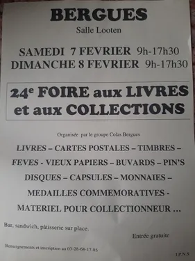 24ème foire aux livres et collections