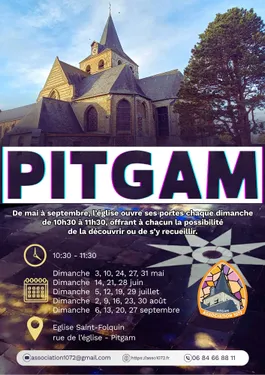 Ouverture hebdomadaire de l'Eglise de Pitgam