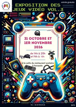 🎮✨ EXPOSITION DES JEUX VIDÉO – VOL. 3 ✨🎮