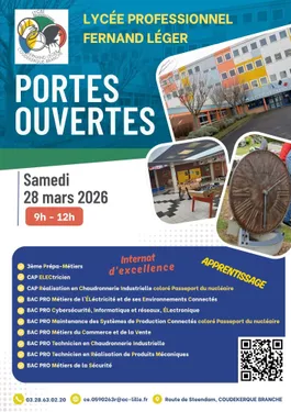 Portes ouvertes du Lycée Professionnel Fernand léger