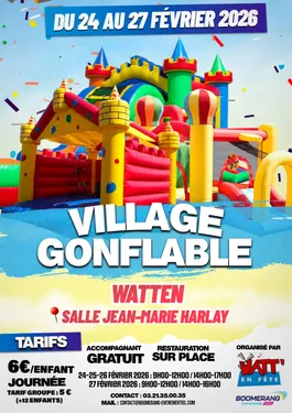 Le village gonflable de Watten