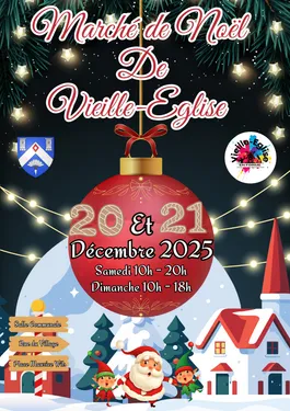 Marché de Noël de vieille église 