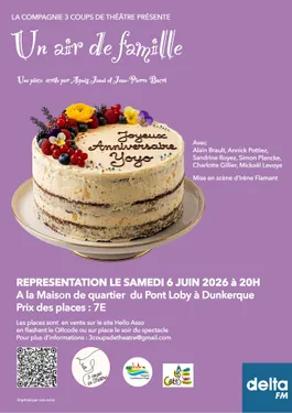 "Un air de famille" par "3 coups de théâtre"