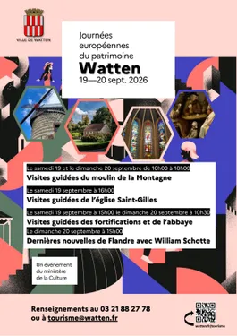 Journées européennes du Patrimoine à Watten: moulin, église,...