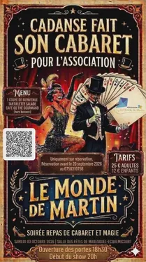 Soirée repas Cabaret et Magie 