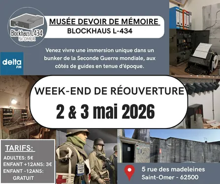 Réouverture du Blockhaus L434