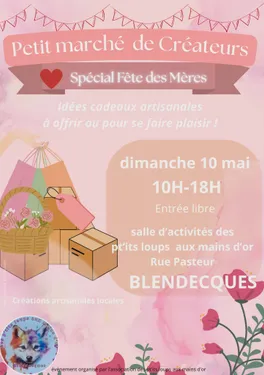 Petit marché des créateurs spécial fête des mères