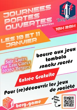 Journées Portes Ouvertes Berg'Game