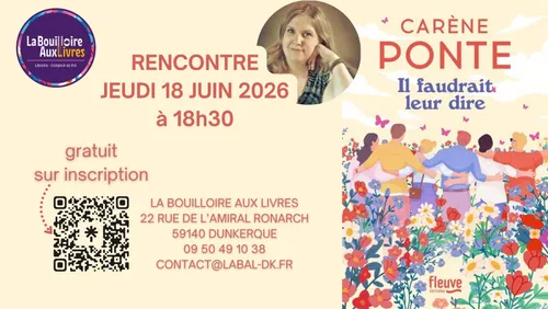 RENCONTRE AVEC CARÈNE PONTE - AUTRICE DES HAUTS-DE-FRANCE