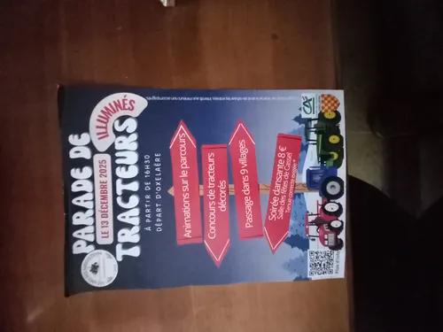 Parade des tracteurs illuminés 