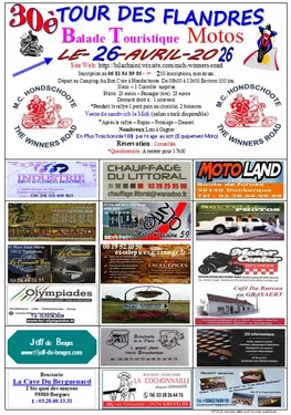 30ème Tour des Flandres Balade Touristique Motos