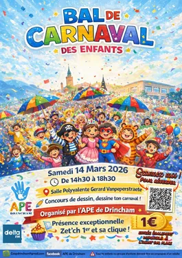 Bal de carnaval enfantin