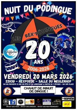 Nuit du Pôdingue, la Nuit des 20 Ans