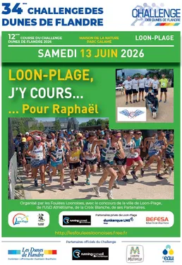 LOON-PLAGE, J'Y COURS...POUR RAPHAEL