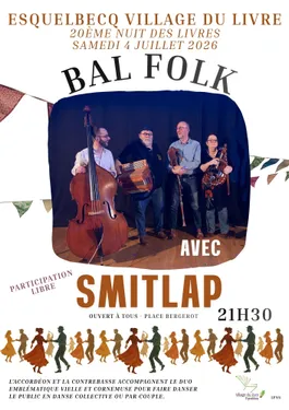 Bal folk dans le cadre de la 20ème Nuit des livres