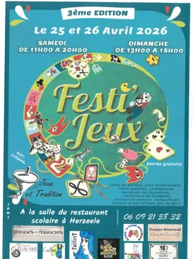 Pour la 3ème édition du Festi'Jeux 