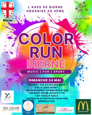 Color run de Bierne 