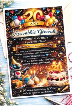 ASSEMBLEE GENERALE - 20 ANS !