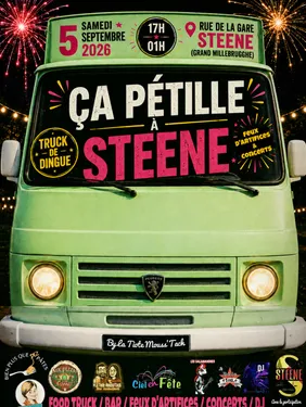 Ça pétille à Steene by la Tiote Mouss’Tach 