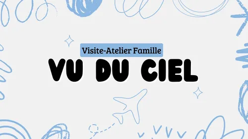 Visite-atelier Famille "Vu du ciel"