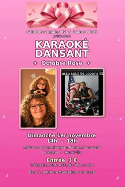 Karaoké dansant pour Octobre Rose