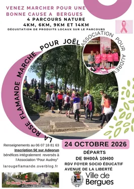 La rose Flamande, marche gourmande pour Joël