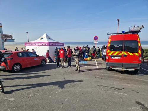 Le ministre de l'Intérieur Laurent Nuñez à Loon-Plage et Zuydcoote...