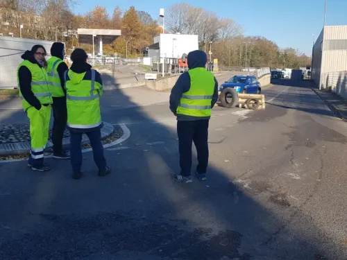 Les Gilets jaunes veulent signer leur retour à Boulogne-sur-Mer 