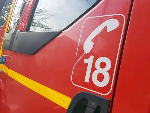 La dépendance d'une maison détruite par un incendie à Hesmond