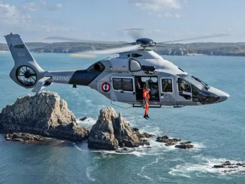 Un sauvetage par hélicoptère au large de Boulogne