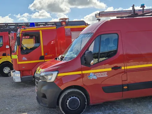 Cité Europe Coquelles : d’importants moyens de secours mobilisés...