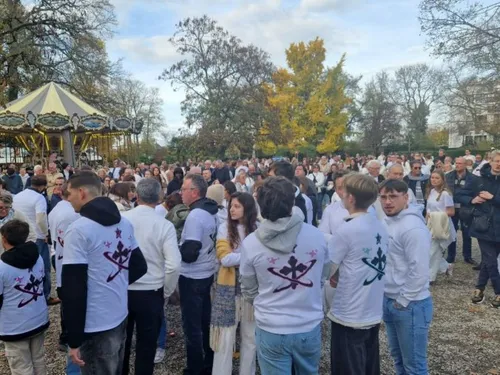 Saint-Omer : beaucoup de monde à la marche blanche pour rendre...