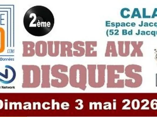 Calais : 2ème Bourse aux Disques dimanche 3 mai