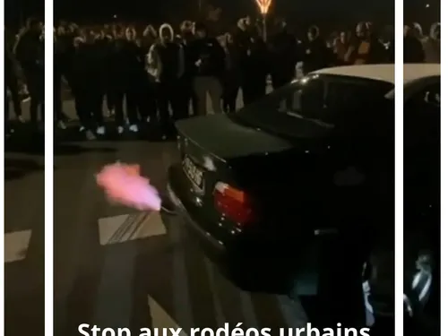 Merville : plus de 100 voitures dans un rodéo urbain stoppé net par...