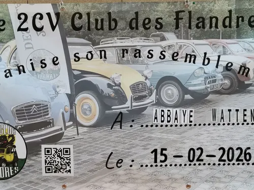 Watten: Rassemblement de voitures anciennes à l'abbaye ce dimanche...