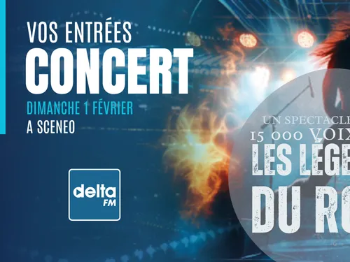 Gagnez vos entrées pour les Légendes du Rock