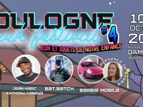 Boulogne-sur-Mer : 4ème Boulogne Geek Festival ce week-end Salle...
