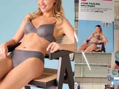 Gravelines : Margaux Deroy s'affiche dans tous les magasins Auchan 