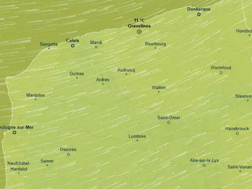Météo  : coup de vent, orages sur le Nord Pas de Calais