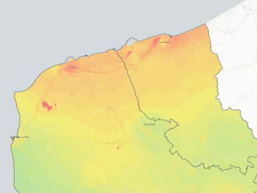 Nord-Pas-de-Calais : un ciel bleu ... mais pollué