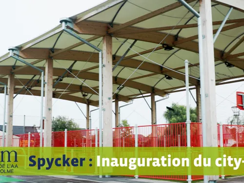 Spycker : un nouveau city stade couvert pour les habitants