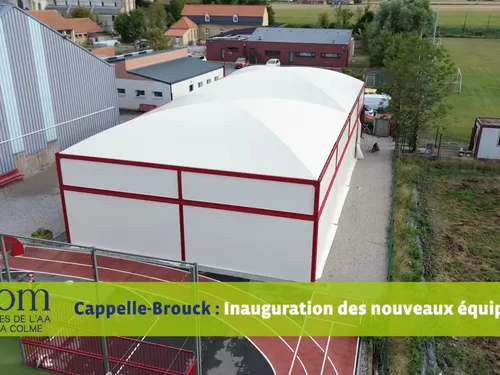 Cappelle-Brouck : un nouveau city stade et un espace couvert inaugurés