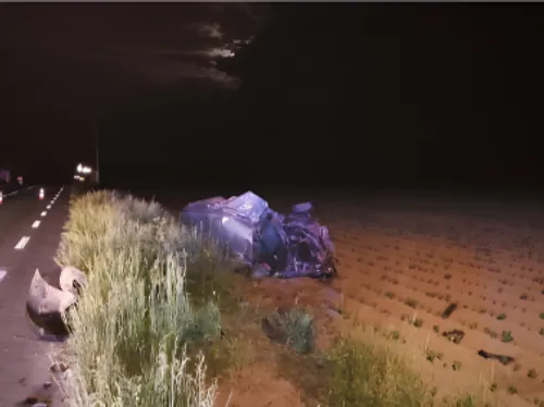 Un mort dans une collision entre un poids lourd et une voiture près...